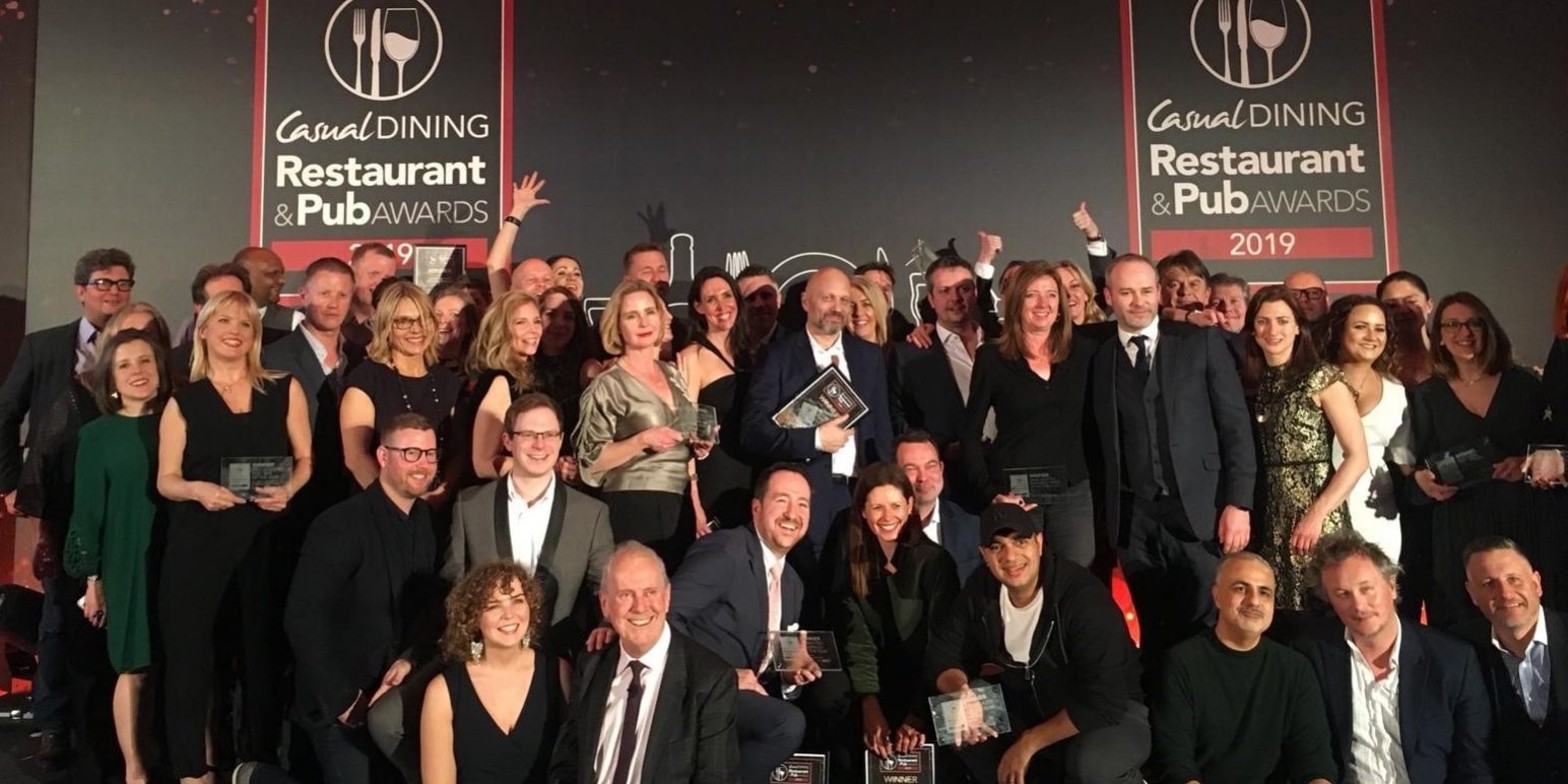 CDA19 – winners 1 Casual Dining Awards 2019