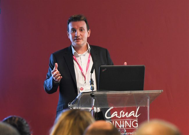 James Spragg at Casual Dining 2018 James Spragg at Casual Dining 2018