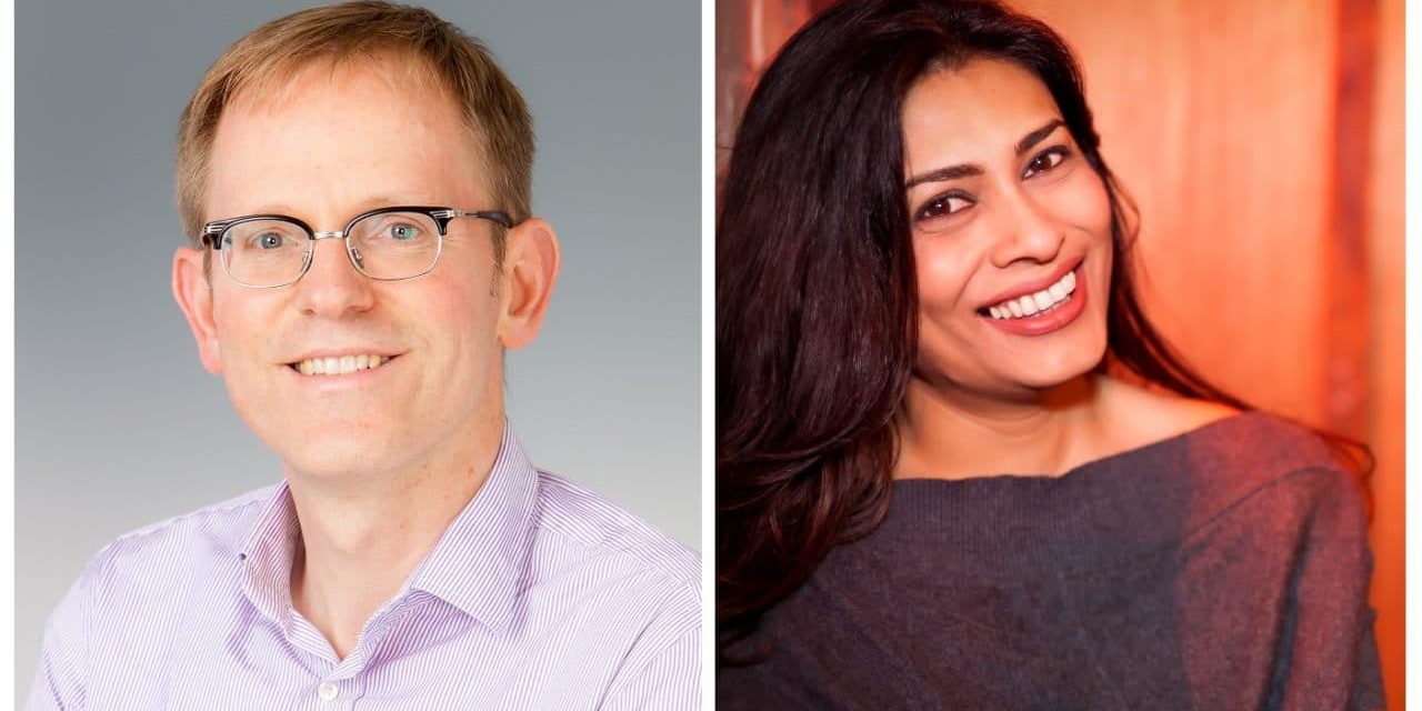 Jens Hofma & Nisha Katona Jens Hofma (Pizza Hut UK) & Nisha Katona (Mowgli Street Food)