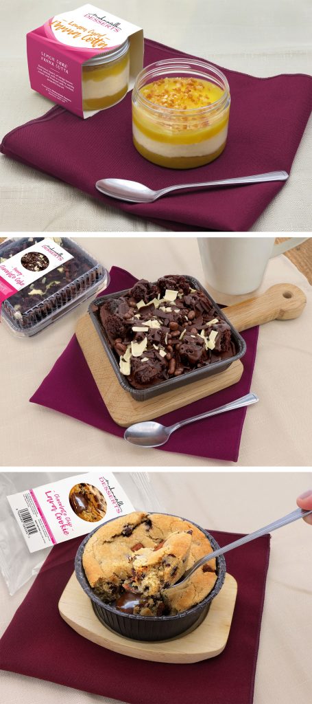 Take Away and Delivery Dessert Solution